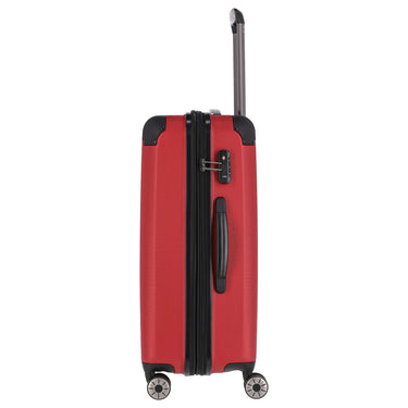 Travelite City - 4 - Rollen - Trolley erw. M 68 cm (rot) - Markenkoffer