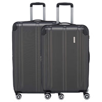 Travelite City - 4 - Rollen Trolley Set 2tlg. (anthrazit) - Markenkoffer