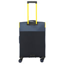 Travelite Color Craze - 4 - Rollen - Trolley M 66 cm erw. (dunkelblau) - Markenkoffer
