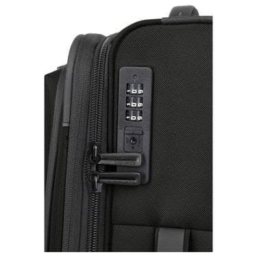 Travelite Crosslite - 4-Rollen-Kabinentrolley S 55 cm erw. (schwarz) - Ansicht 8