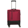 Travelite Crosslite - 4 - Rollen - Kabinentrolley S 55 cm (red) - Markenkoffer