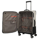 Travelite Crosslite - 4-Rollen-Trolley M 66 cm erw. (natur) - Ansicht 6