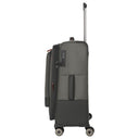 Travelite Crosslite - 4 - Rollen - Trolley M 66 cm erw. (oliv) - Markenkoffer