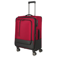 Travelite Crosslite - 4-Rollen-Trolley M 66 cm erw. (red) - Ansicht 2