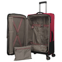 Travelite Crosslite - 4-Rollen-Trolley XL 81 cm erw. (red) - Ansicht 7