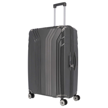 Travelite Elvaa - 4 - Rollen - Trolley L 77 cm (black) - Markenkoffer