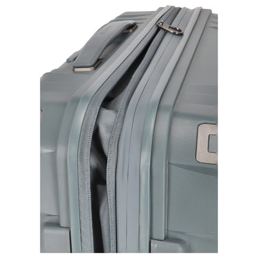 Travelite Elvaa - 4 - Rollen - Trolley M 66 cm erw (blaugrau) - Markenkoffer