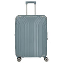 Travelite Elvaa - 4 - Rollen - Trolley M 66 cm erw (blaugrau) - Markenkoffer