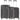 Travelite Elvaa - 4 - Rollen - Trolley Set 3 tlg. (black) - Markenkoffer