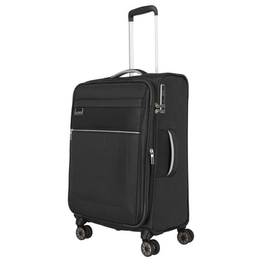 Travelite Miigo - 4 - Rollen - Trolley M 67 cm (nachtschwarz) - Markenkoffer