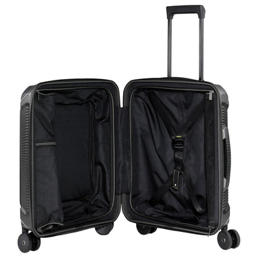 Travelite Millennium - 4-Rollen-Kabinentrolley mit Vortasche S 55 cm (black) - Ansicht 7