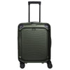Travelite Millennium - Trolley da cabina con 4 ruote e tasca frontale S 55 cm (verde pino)