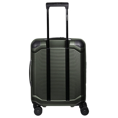 Travelite Millennium - 4-Rollen-Kabinentrolley mit Vortasche S 55 cm (pine green) - Ansicht 4