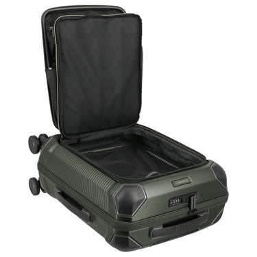 Travelite Millennium - 4-Rollen-Kabinentrolley mit Vortasche S 55 cm (pine green) - Ansicht 11