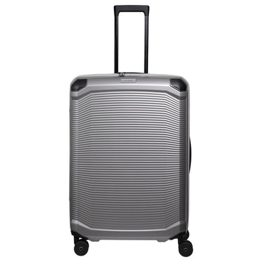 Travelite Millennium - 4 - Rollen - Trolley L 76 cm (silver) - Markenkoffer