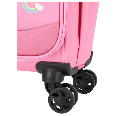 Travelite Minimover - 4 - Rollen - Kindertrolley 55 cm (Einhorn) - Markenkoffer