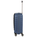 Travelite Mooby - 4 - Rollen - Kabinentrolley mit Vortasche S 55 cm (marine) - Markenkoffer