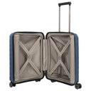 Travelite Mooby - 4 - Rollen - Kabinentrolley mit Vortasche S 55 cm (marine) - Markenkoffer