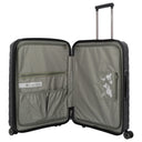 Travelite Mooby - 4 - Rollen - Trolley M 66 cm erw. (black) - Markenkoffer