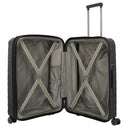 Travelite Mooby - 4 - Rollen - Trolley M 66 cm erw. (black) - Markenkoffer