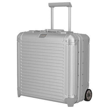 Travelite Next - 2 - Rollen - Businesstrolley 45 cm (silver) - Markenkoffer