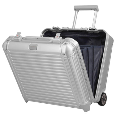 Travelite Next - 2 - Rollen - Businesstrolley 45 cm (silver) - Markenkoffer