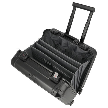 Travelite Next - 4 - Rollen - Businesstrolley 45 cm (schwarz) - Markenkoffer
