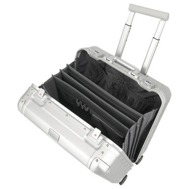 Travelite Next - 4 - Rollen - Businesstrolley 45 cm (silber) - Markenkoffer