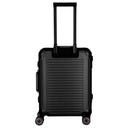 Travelite Next - 4 - Rollen - Kabinentrolley mit Vortasche S 55 cm (black) - Markenkoffer