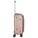 Travelite Next - 4 - Rollen - Kabinentrolley mit Vortasche S 55 cm (rose) - Markenkoffer