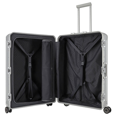 Travelite Next - 4-Rollen-Trolley L 77 cm (silber) - Ansicht 6