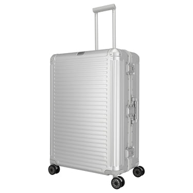 Travelite Next - 4 - Rollen - Trolley L 77 cm (silber) - Markenkoffer