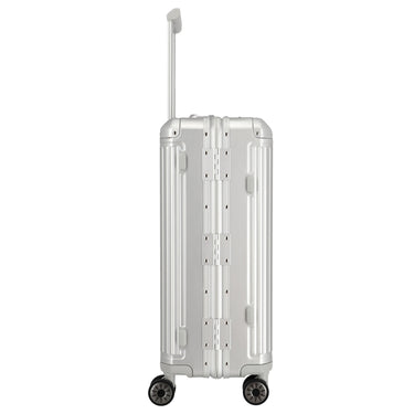 Travelite Next - 4 - Rollen - Trolley M 67 cm (silber) - Markenkoffer
