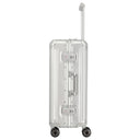 Travelite Next - 4 - Rollen - Trolley M 67 cm (silber) - Markenkoffer