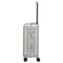 Travelite Next 75 Jahre Jubiläums-Edition - 4-Rollen-Kabinentrolley S 55 cm (silber-grün) - Ansicht 3