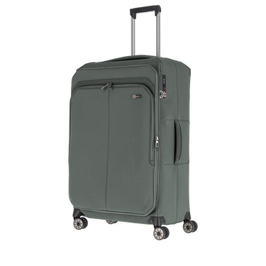Travelite Priima - 4-Rollen-Trolley L 79 cm erw. (olive) - Ansicht 2