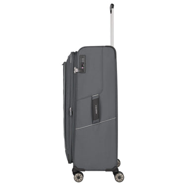 Travelite Skaii - 4 - Rollen - Trolley L 78 cm erw. (gipfelgrau) - Markenkoffer