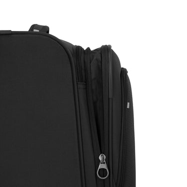 Travelite Umbria - 4 - Rollen - Kabinentrolley S 55 cm erw. (black) - Markenkoffer