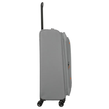 Travelite Umbria - 4 - Rollen - Trolley L 77 cm erw. (smoky grey) - Markenkoffer