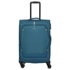 Travelite Umbria - 4-Wheel Trolley M 67 cm erw. (petrol)
