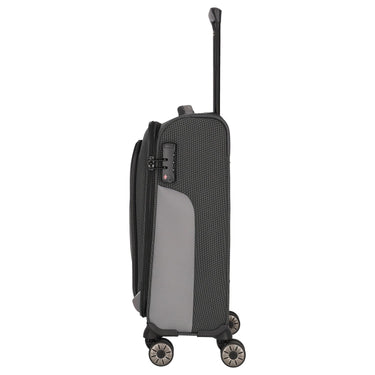 Travelite Viia - 4 - Rollen - Kabinentrolley S 55 cm (Schiefer) - Markenkoffer