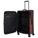 Travelite Viia - 4-Rollen-Trolley L 77 cm erw. (Frühlingsrose) - Ansicht 6