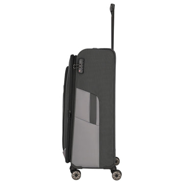 Travelite Viia - 4-Rollen-Trolley L 77 cm erw. (Schiefer) - Ansicht 3