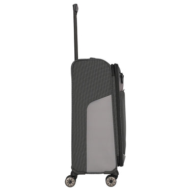Travelite Viia - 4 - Rollen - Trolley M 67 cm erw. (Schiefer) - Markenkoffer