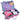Undercover Gabby's Dollhouse Ride - On - 4 - Rollen - Kindertrolley 47.5 cm (Gabby's Dollhouse) - Markenkoffer