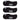 Vans Women's Classic 3 Paar - Socken (black white, 31,5 - 36) - Markenkoffer