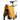 Vaude Proof Double UL - Gepäckträgertasche 70 cm (burnt yellow) - Markenkoffer