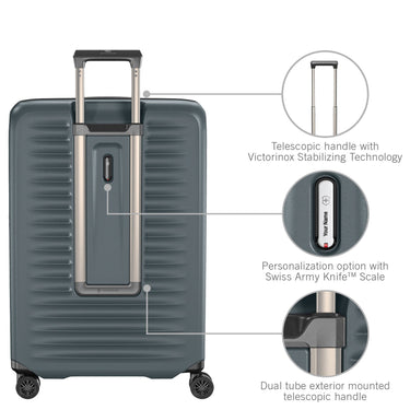 Victorinox Airox Advanced - 4 - Rollen - Trolley L 75 cm erw. (storm) - Markenkoffer