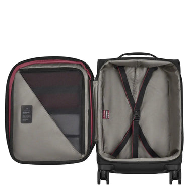 Victorinox Crosslight Frequent Flyer Softside - 4-Rollen-Kabinentrolley 55 cm erw. (black) - Ansicht 7