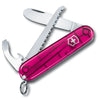 Victorinox "My First Victorinox" - Coltellino svizzero per bambini (trasparente rosa)
